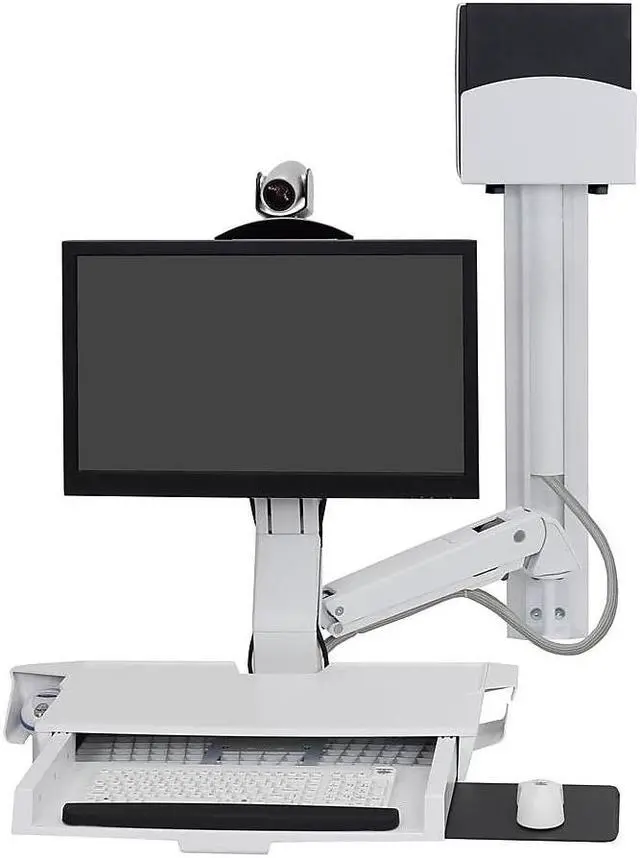 Alt view image 4 of 6 - Ergotron 45-594-216 SV Combo System with Worksurface