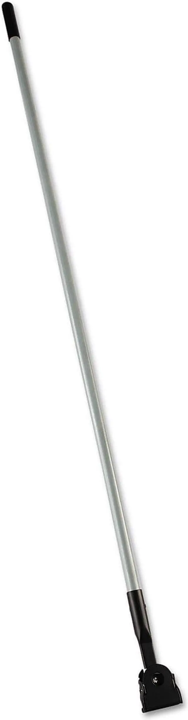 Alt view image 10 of 11 - Rubbermaid Commercial Snap-On Fiberglass Dust Mop Handle 60" Gray/Black M146