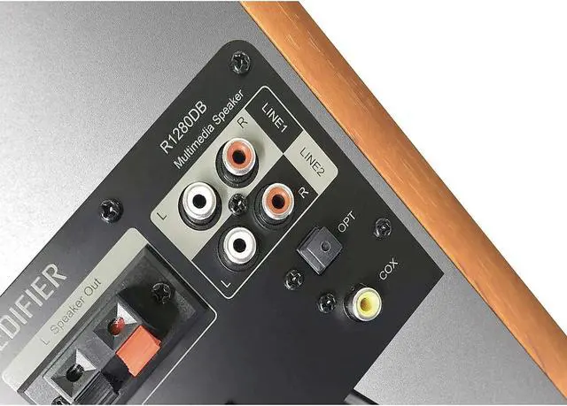 Alt view image 20 of 20 - Edifier R1280T Powered Bookshelf Speakers - 2.0 Active Near Field Monitor - Studio Monitor Speakers - Wooden Enclosure - 42 Watts RMS