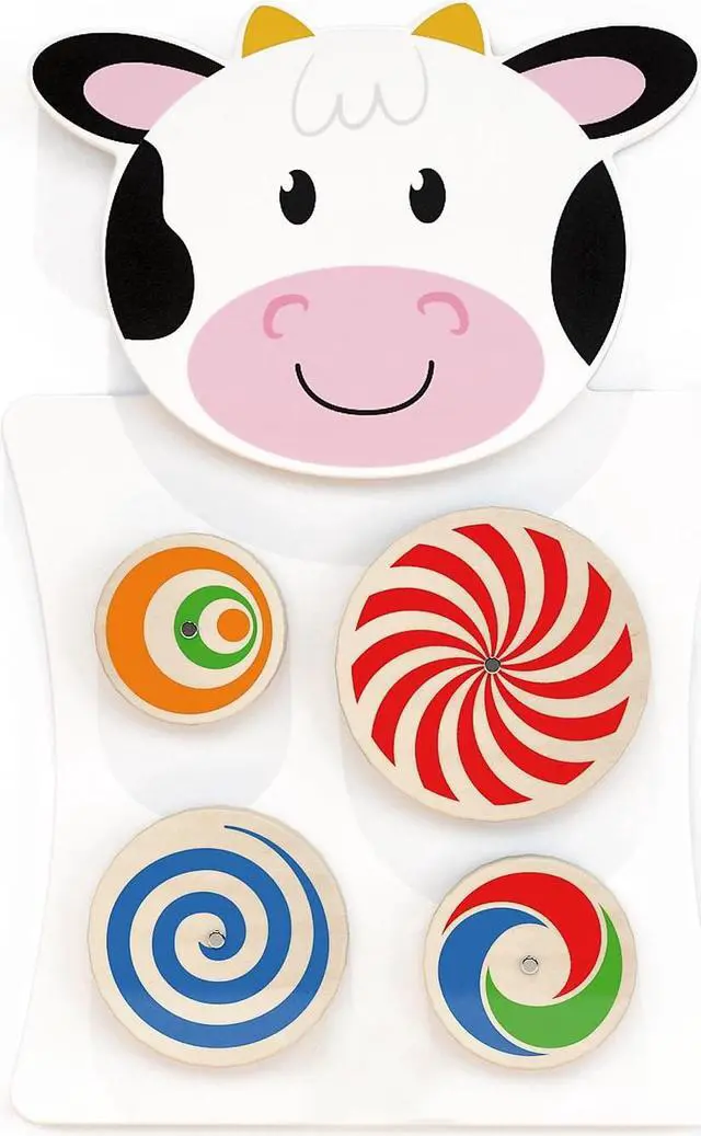 Main image of Learning Advantage Single Activity Wall Panel Cow (CTU50677)