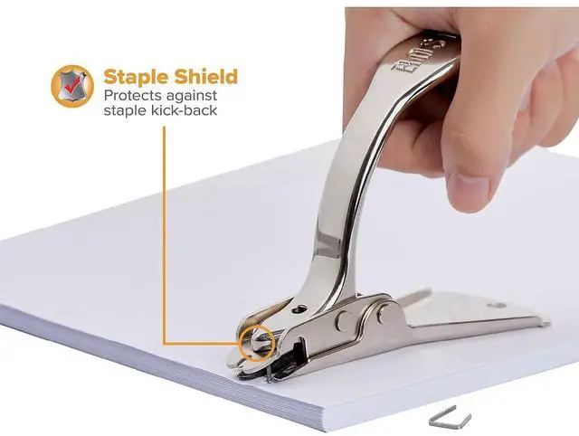 Alt view image 12 of 12 - Stanley Heavy-Duty Carton Staple Remover Metal Chrome G27W