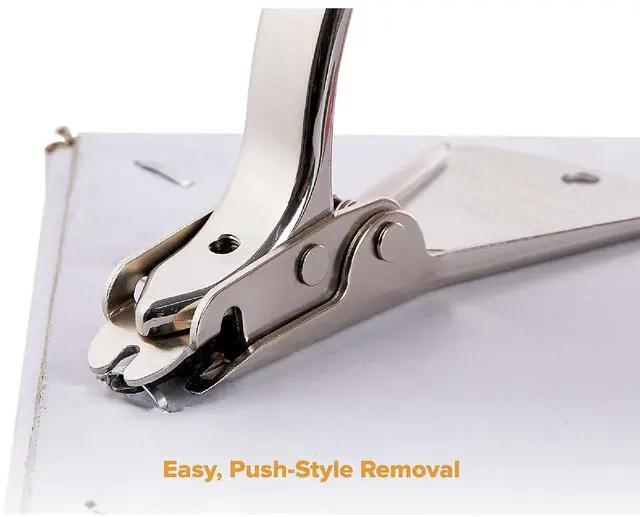 Alt view image 11 of 12 - Stanley Heavy-Duty Carton Staple Remover Metal Chrome G27W
