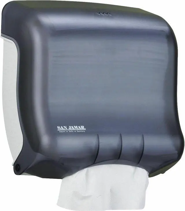 Main image of San Jamar SJMT1750TBK C-Fold Towel Dispenser- 11-.50in.x6in.x11-.50in.- Black-Pearl