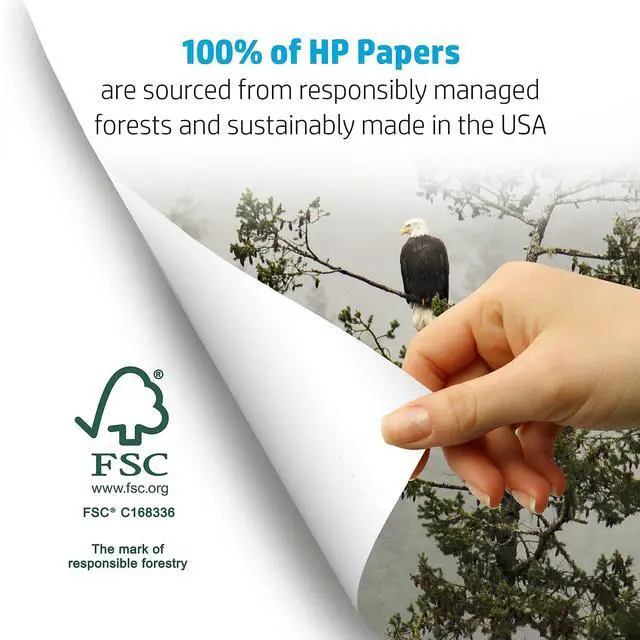 Alt view image 10 of 11 - HP Office Ultra-White Paper 92 Bright 20lb 8-1/2 x 11 500/Ream 10/Carton 112101