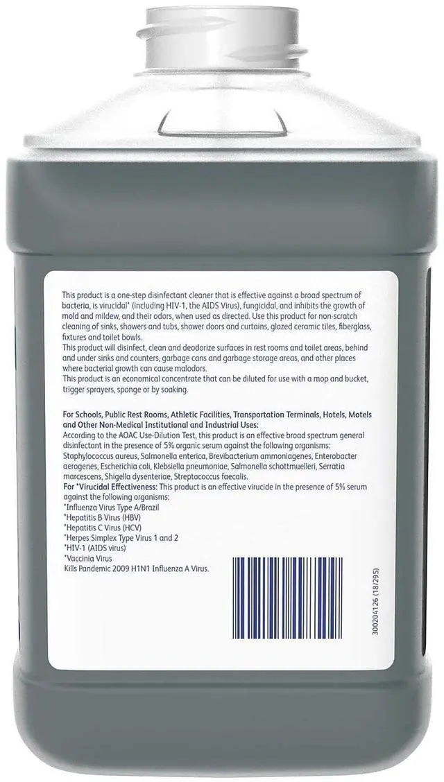 Alt view image 4 of 7 - Crew NA SC Disinfectant for Diversey J-Fill Floral 420551