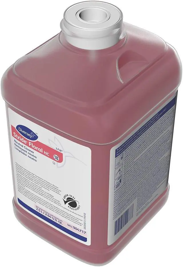 Alt view image 8 of 8 - Stride HC Floor Cleaner Floral 84.5 Oz. 904717