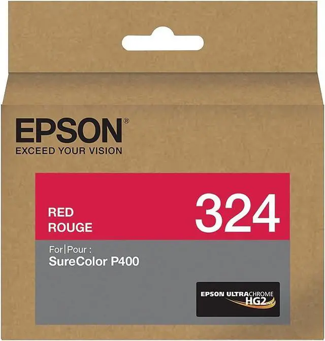 Alt view image 9 of 10 - EPSON PRINT T324720 ULTRACHROME HG2 RED INK CARTRIDGE, STANDARD CAPACITY