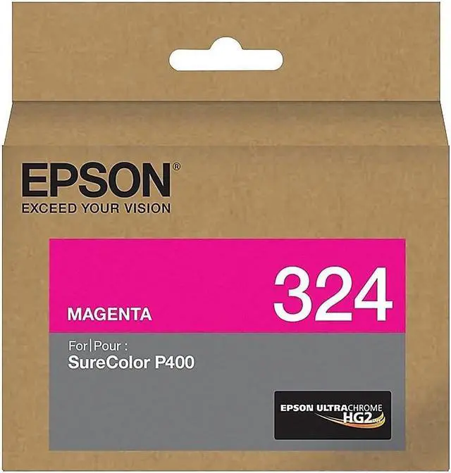 Alt view image 10 of 11 - Epson UltraChrome 324 Original Ink Cartridge Magenta T324320
