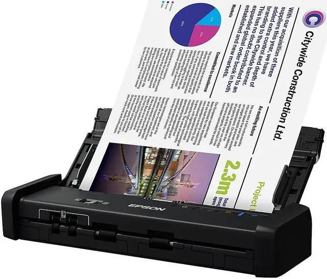 Alt view image 18 of 20 - Epson B11B243201 DS-320 Document Scanner