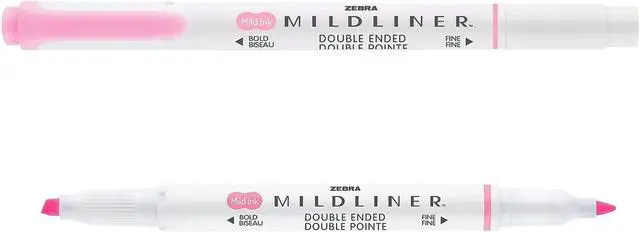 Alt view image 4 of 7 - Zebra Mildliner Double Ended Highlighter Chisel/Bullet Tip Assorted Colors 78105