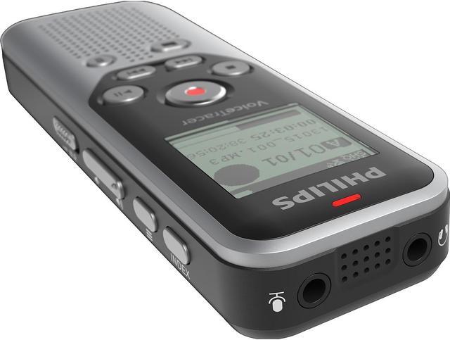 Alt view image 20 of 20 - Philips - VoiceTracer Digital Audio Recorder - Dark Silver & Black