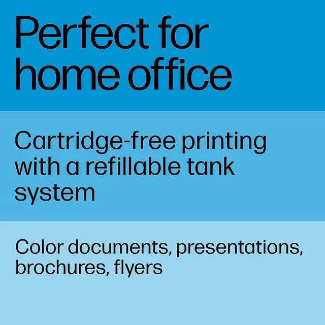 Alt view image 14 of 15 - HP Smart Tank 7602 All-in-One InkJet Printer, Color Mobile Print, Copy, Scan,