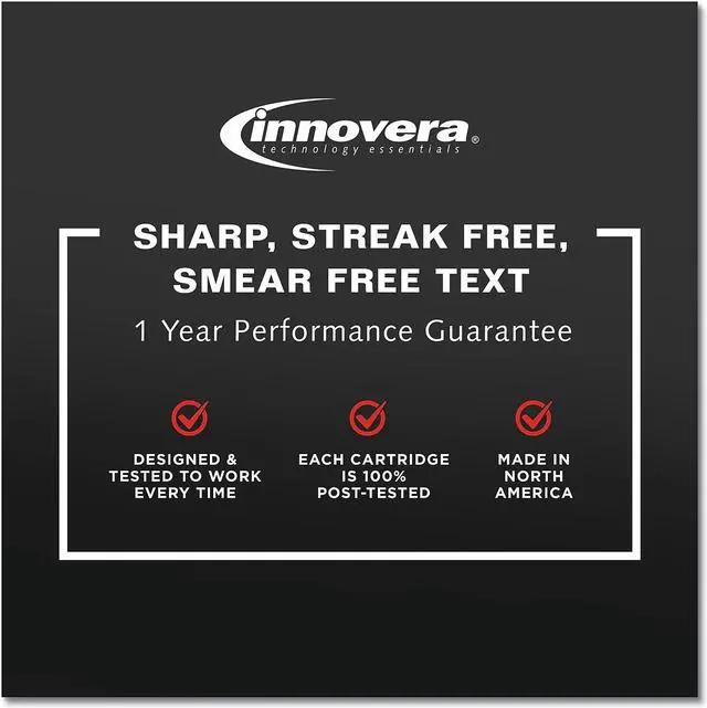 Alt view image 12 of 14 - Innovera ufactured LC103BK High-Yield Ink Black