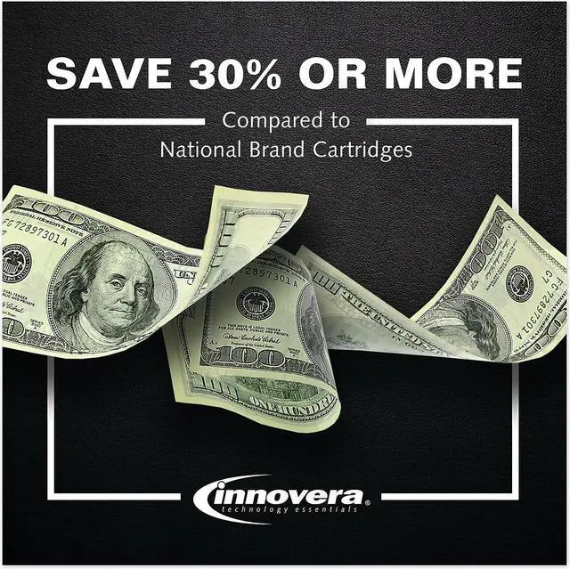Alt view image 18 of 20 - Innovera Remanufactured Tri-Color Ink IVR63TRI, Replacement for HP 63 Ink Cartridge