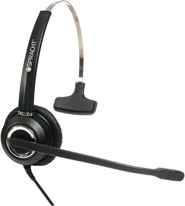 Alt view image 15 of 17 - Zum RJ9M Universal Desktop Headset - Monaural