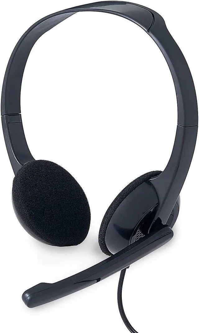 Alt view image 13 of 20 - Verbatim Stereo Headset Over-the-Head Black (70721)
