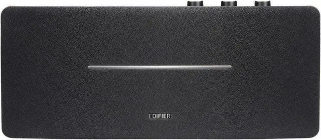 Alt view image 10 of 13 - Edifier D12 Bookshelf Speaker - Integrated Desktop Stereo Bluetooth Speaker- Wooden Enclosure