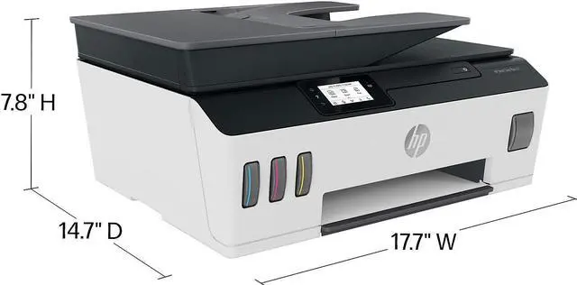 Alt view image 11 of 20 - HP Smart Tank Plus 651 Wireless All-in-One InkJet Printer, Color Mobile Print,