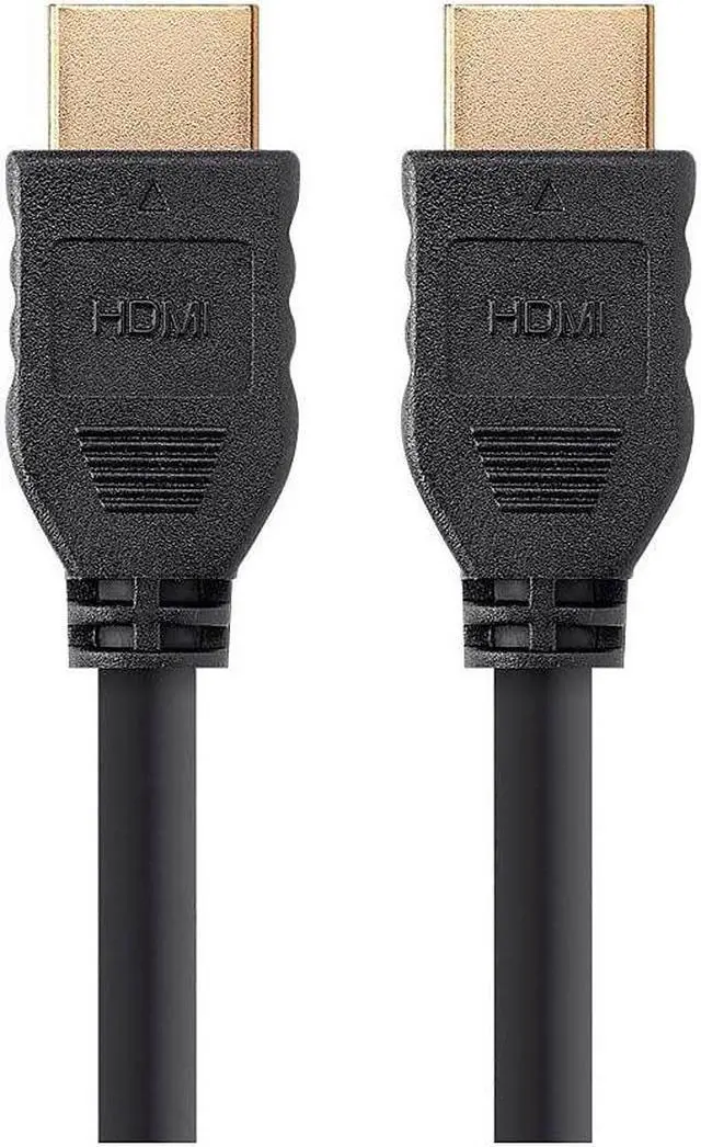 Alt view image 16 of 18 - Monoprice HDMI Cable - 8 Feet - Black (No Logo) High Speed, 4K@60Hz, HDR, 18Gbps, YUV 4:4:4, 30AWG, CL2, Compatible with UHD TV and More - Commercial Series