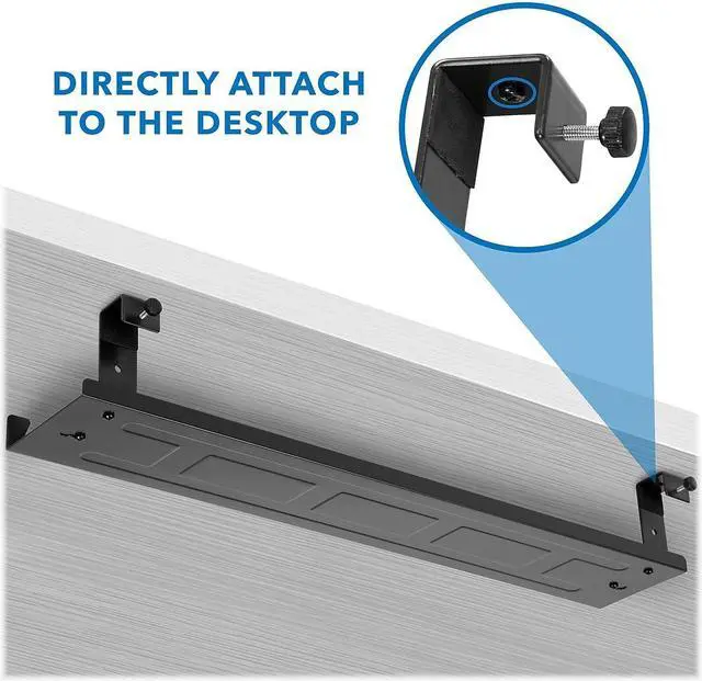 Alt view image 11 of 14 - Mount-It! Under Desk Cable Tray