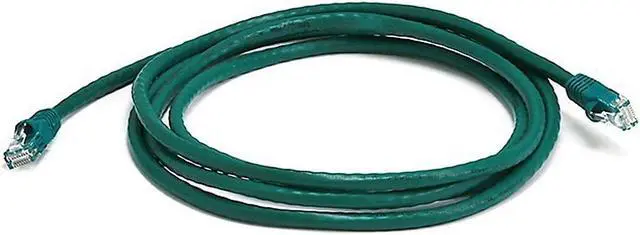 Alt view image 7 of 20 - Monoprice Cat6 Ethernet Patch Cable - 7 Feet - Green | Network Internet Cord - RJ45, Stranded, 550Mhz, UTP, Pure Bare Copper Wire, 24AWG