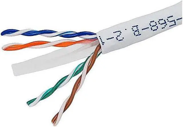 Alt view image 7 of 12 - Monoprice Cat6 Ethernet Bulk Cable - 1000 Feet - White | Network Internet Cord - Stranded, 550Mhz, UTP, Pure Bare Copper Wire, 24AWG