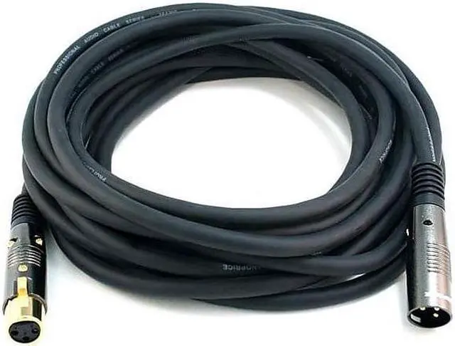 Alt view image 6 of 12 - 25ft Premier Series XLR Male to XLR Female 16AWG Cable (Gold Plated) [Microphone & Interconnect]