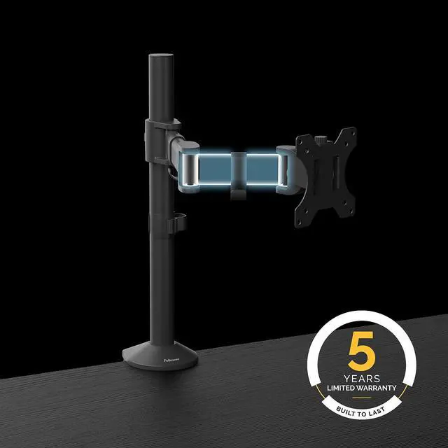 Alt view image 18 of 19 - Fellowes Reflex Single Monitor Arm 8502501