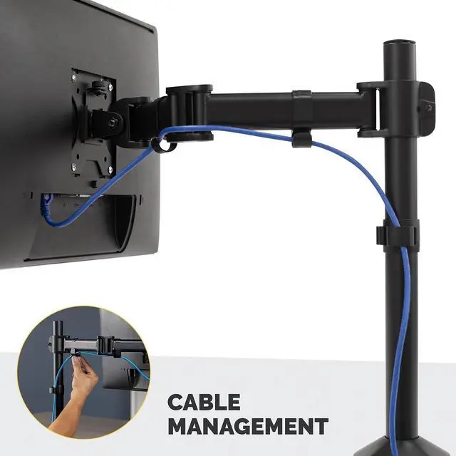 Alt view image 17 of 19 - Fellowes Reflex Single Monitor Arm 8502501