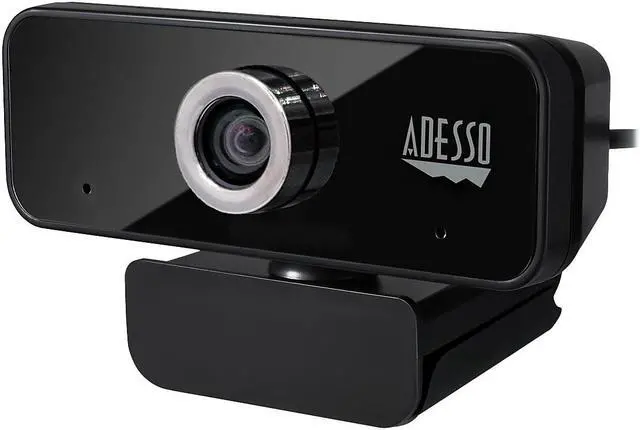 Alt view image 8 of 9 - Adesso CyberTrack 6S Webcam - 8 Megapixel - 30 fps - USB 2.0 - TAA Compliant