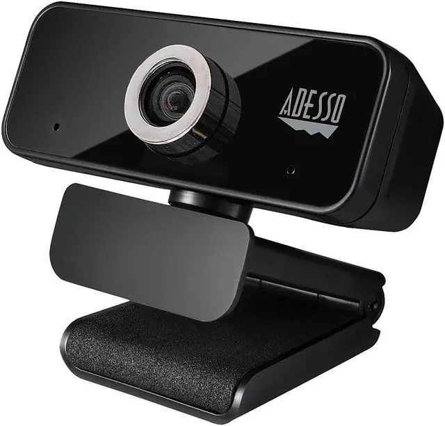 Alt view image 7 of 9 - Adesso CyberTrack 6S Webcam - 8 Megapixel - 30 fps - USB 2.0 - TAA Compliant
