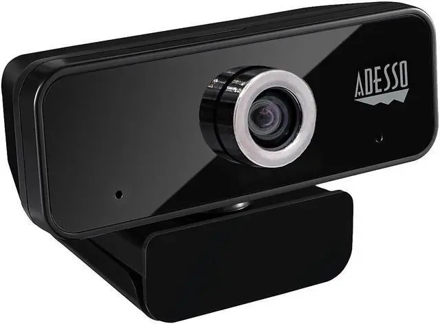 Alt view image 4 of 9 - Adesso CyberTrack 6S Webcam - 8 Megapixel - 30 fps - USB 2.0 - TAA Compliant