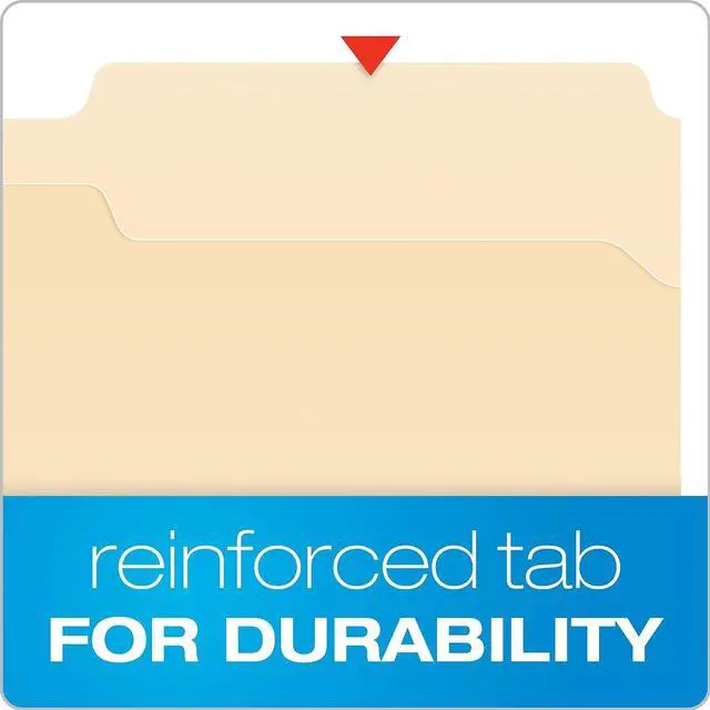 Alt view image 18 of 20 - Pendaflex Fastener Folders 1 Fasteners 1/3 Cut Tabs Legal Manila 50/Box FM310