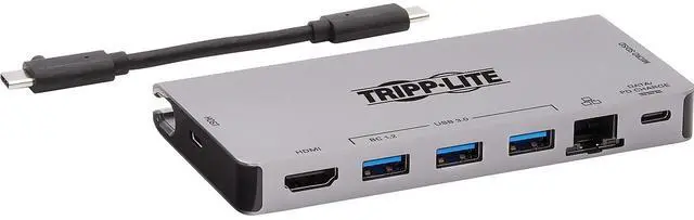 Alt view image 17 of 20 - USB C DOCKING STATION HUB 4K