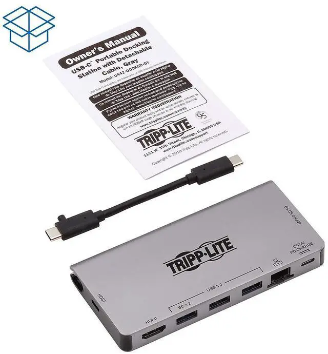 Alt view image 16 of 20 - USB C DOCKING STATION HUB 4K