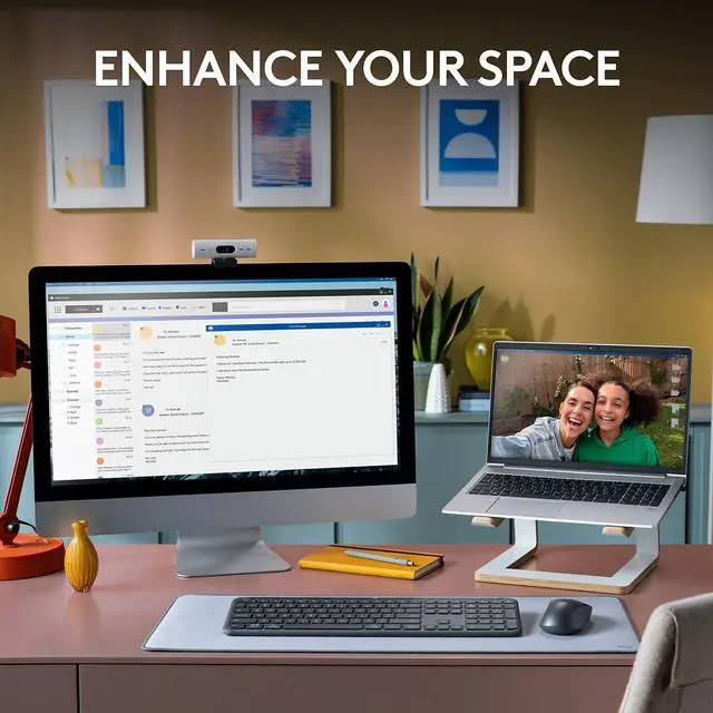 Alt view image 11 of 20 - Logitech MK955 Wireless Keyboard and Optical Mouse Combo Black (920-012425)