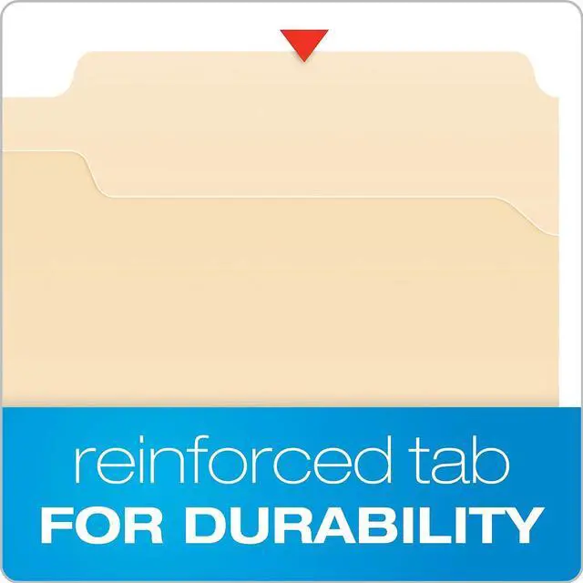 Alt view image 18 of 20 - Pendaflex Fastener Folders 2 Fasteners 1/3 Cut Tabs Legal Manila 50/Box FM313