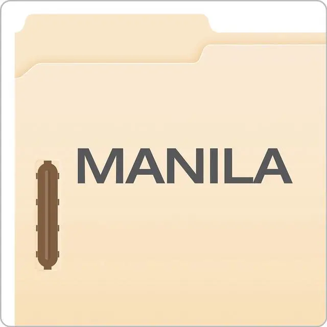Alt view image 19 of 20 - Pendaflex Fastener Folders 2 Fasteners 1/3 Cut Tabs Legal Manila 50/Box FM313
