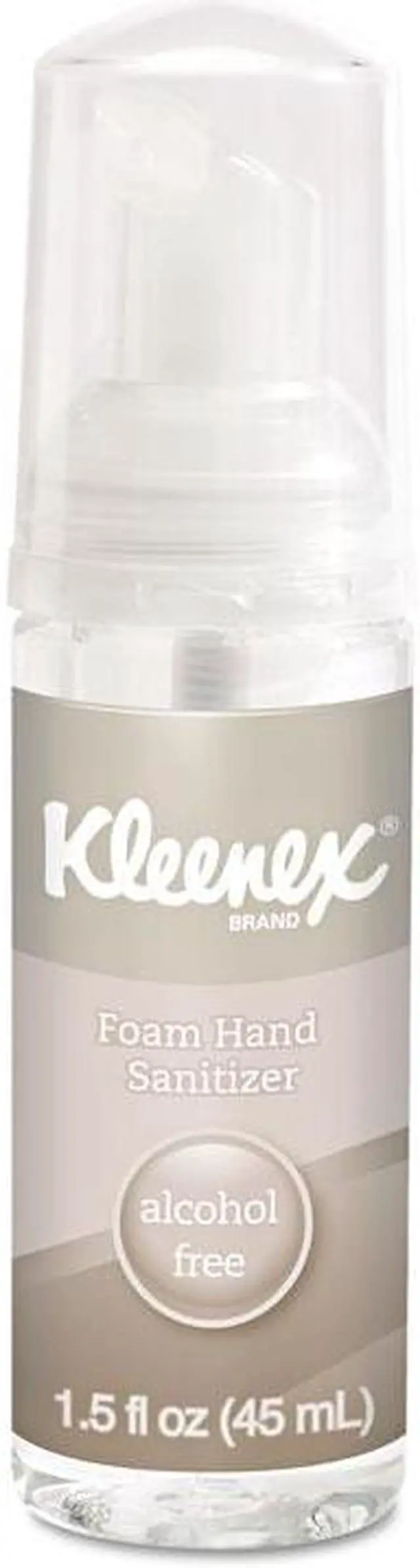 Alt view image 2 of 3 - KLEENEX 34136 Alcohol-Free Foam Hand Sanitizer, 1.5 oz, Clear, 24/Carton