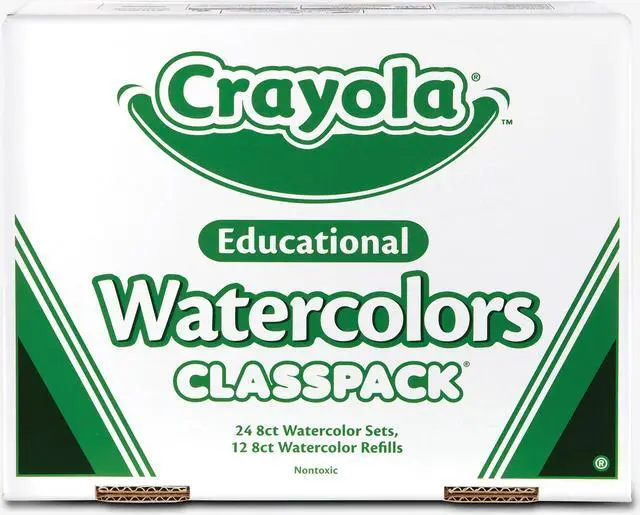 Alt view image 2 of 15 - Crayola Classpack Washable Painting Kit 53-8101