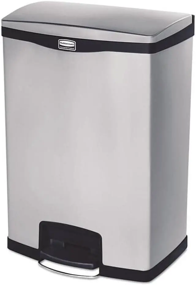 Alt view image 2 of 14 - Rubbermaid Commercial Slim Jim Waste Container 1901999