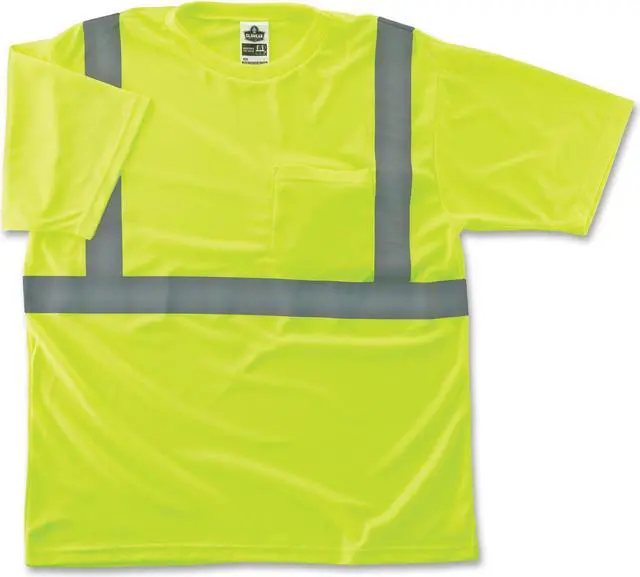 Main image of Class 2 Reflective T-Shirt Small Lime