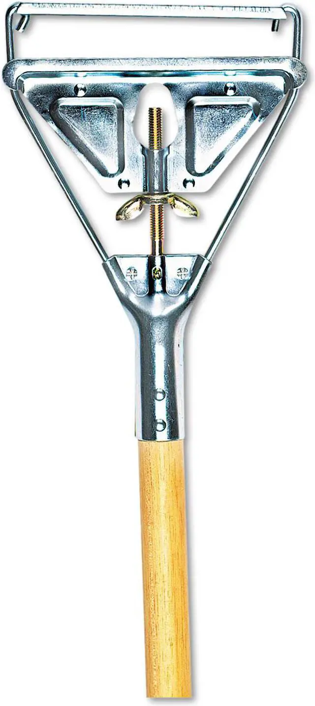 Main image of Boardwalk Quick Change Metal Head Mop Handle for No. 20 & Up Heads 54in Wood