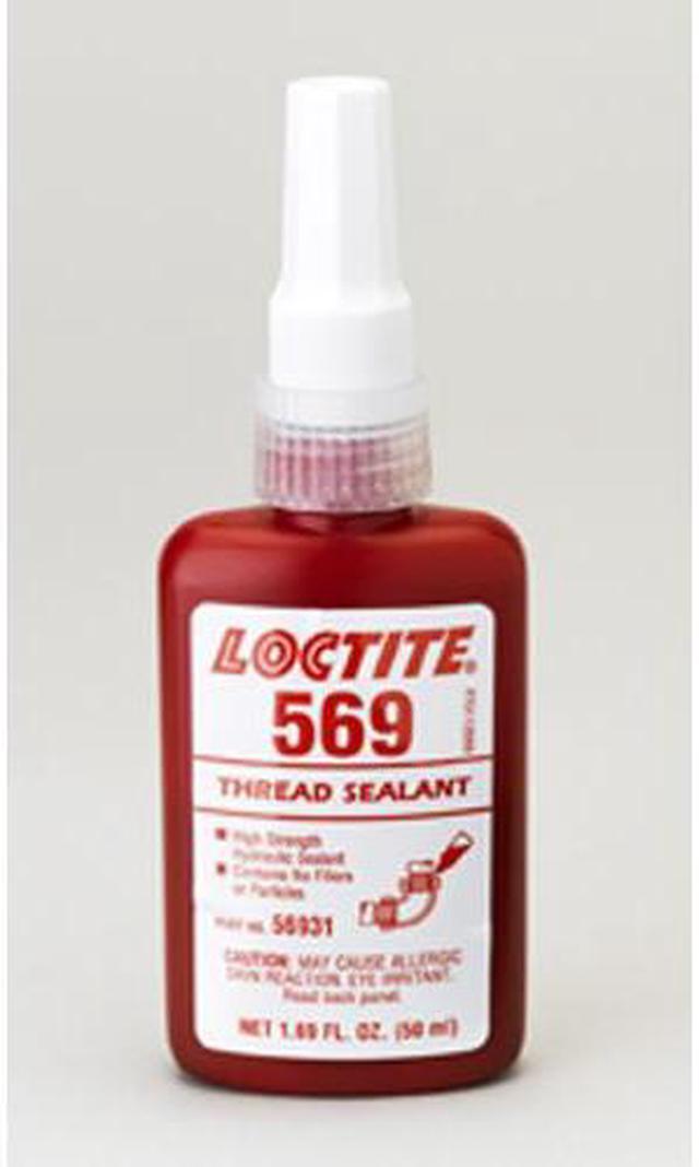 Main image of LOCTITE 135492 Pipe Thread Sealant 1.7 fl oz, Bottle, 569, Brown, Liquid
