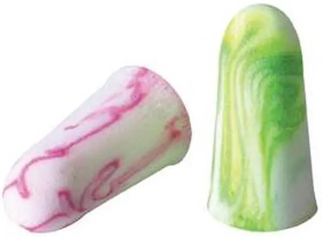 Alt view image 4 of 13 - SparkPlugs Single-Use Earplugs, Cordless, 33NRR, Random Color Patterns