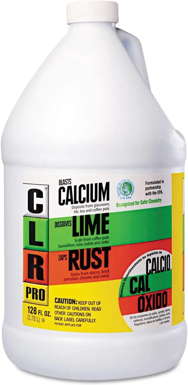 Alt view image 10 of 10 - Jelmar CL-4PRO 128 oz. Bottle, 4 per Carton, Calcium, Lime and Rust Remover
