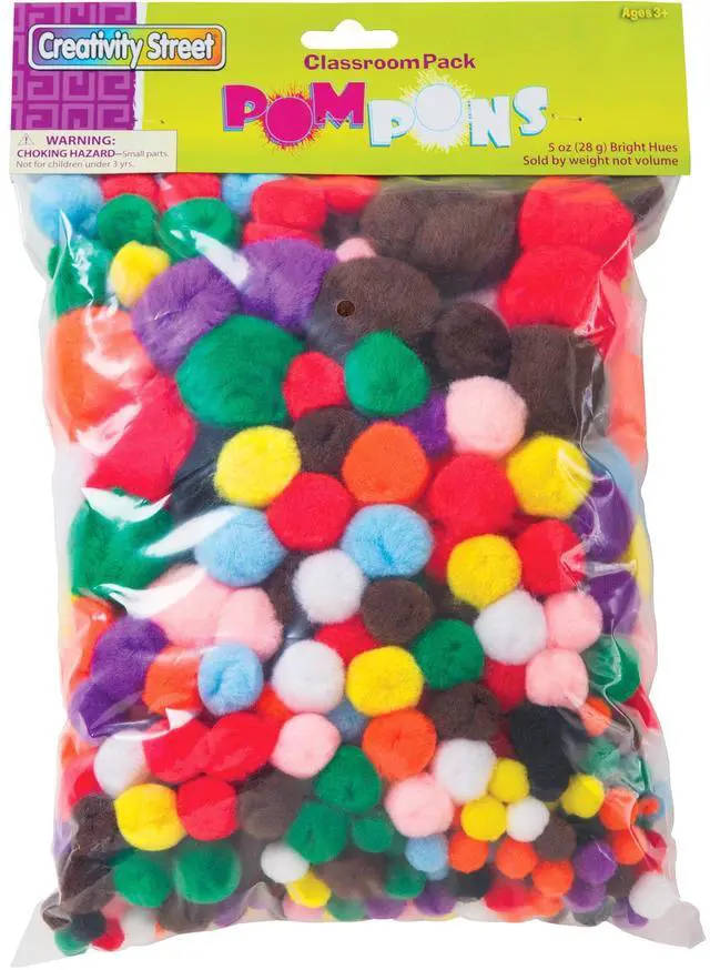 Alt view image 2 of 2 - Creativity Street AC8150-01 Classroom Pack Pom Pons