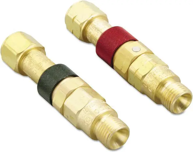 Alt view image 3 of 3 - Western Enterprises 312-QDB10 Torch-To-Hose Set W-Check Valves