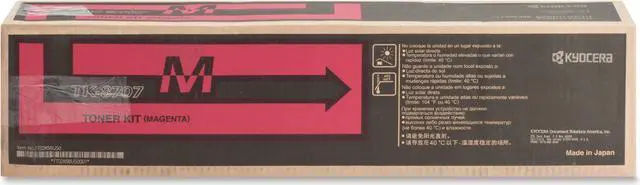 Alt view image 5 of 7 - Magenta Toner Cartridge for Kyocera TK-8707M TASKalfa 6550ci, TASKalfa 7550ci, TasKalfa 6551ci, TasKalfa 7551ci, Genuine Kyocera Brand
