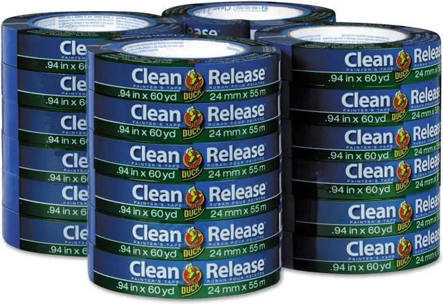 Alt view image 3 of 15 - Shurtech 240193 .94in X 60 Yards Blue Clean Release Painters Tape